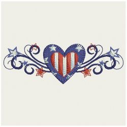 America Corners and Borders 10(Md) machine embroidery designs