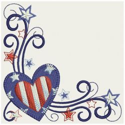 America Corners and Borders 11(Md) machine embroidery designs