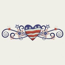 America Corners and Borders 12(Lg) machine embroidery designs