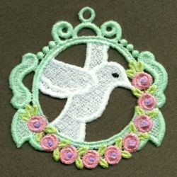 FSL Doves and Roses 02 machine embroidery designs