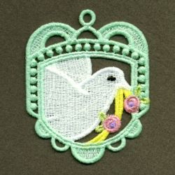 FSL Doves and Roses 09 machine embroidery designs