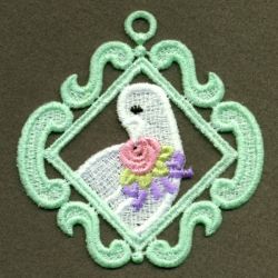 FSL Doves and Roses 10 machine embroidery designs