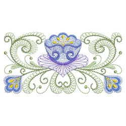 Coil Flowers 09(Lg) machine embroidery designs