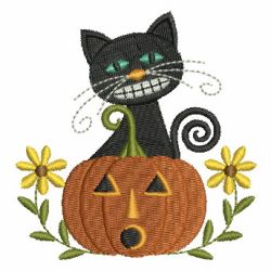 Halloween Black Cats 01 machine embroidery designs