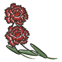 State Flower Corners 4 03 machine embroidery designs