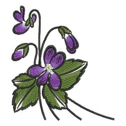 State Flower Corners 5 08 machine embroidery designs