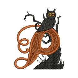 Cute Halloween  Alphabet 16 machine embroidery designs