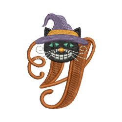 Cute Halloween  Alphabet 25 machine embroidery designs