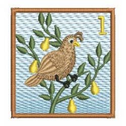 12 Days of Christmas 4 machine embroidery designs
