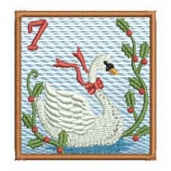 12 Days of Christmas 4 07 machine embroidery designs
