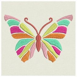 Colorful Butterfly 01 machine embroidery designs