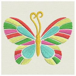 Colorful Butterfly 03 machine embroidery designs