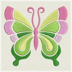 Colorful Butterfly 06 machine embroidery designs