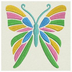 Colorful Butterfly 07 machine embroidery designs