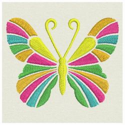 Colorful Butterfly 08 machine embroidery designs