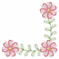 Swirly Flowers 01(Md) machine embroidery designs
