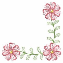 Swirly Flowers(Lg) machine embroidery designs