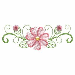 Swirly Flowers 05(Md) machine embroidery designs
