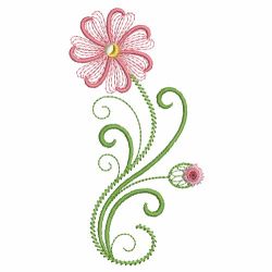 Swirly Flowers 12(Lg)