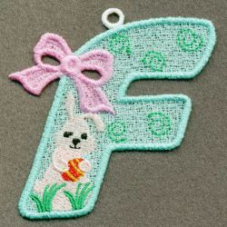 FSL Easter Alphabets 06 machine embroidery designs