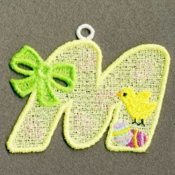 FSL Easter Alphabets 13 machine embroidery designs