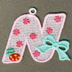 FSL Easter Alphabets 14 machine embroidery designs