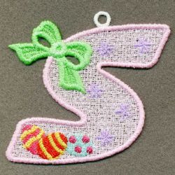FSL Easter Alphabets 19 machine embroidery designs