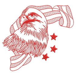 Redwork 4th of July(Lg) machine embroidery designs