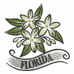 US State Flowers 1 07 machine embroidery designs
