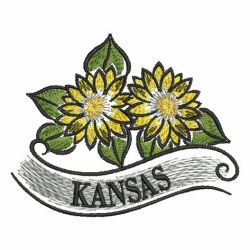 US State Flowers 2 04 machine embroidery designs