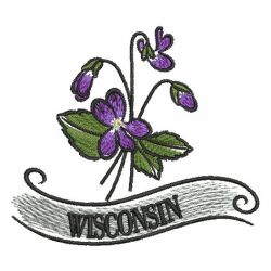 US State Flowers 5 08 machine embroidery designs