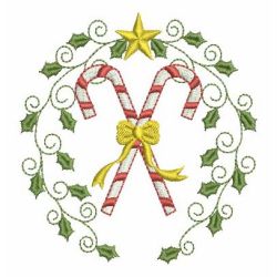 Christmas Round Decoration 10 machine embroidery designs