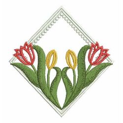 Elegant Tulips 1 machine embroidery designs