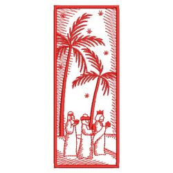 Redwork Nativity 01(Lg) machine embroidery designs