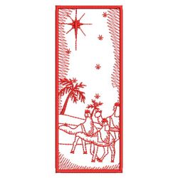 Redwork Nativity 02(Sm) machine embroidery designs