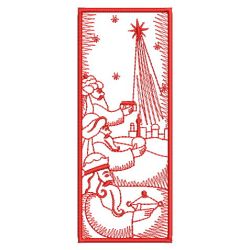 Redwork Nativity 07(Lg) machine embroidery designs