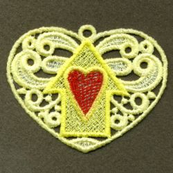 FSL Filigree Heart Ornament 05