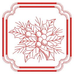 Redwork Months of the Flowers 1 12(Sm) machine embroidery designs