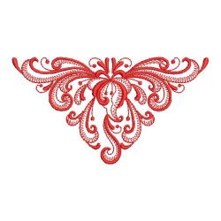 Redwork Rosemaling Decor 06(Sm)