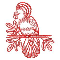 Redwork Parrots 2 07(Md)