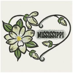 US State Flower Hearts 3 03(Sm) machine embroidery designs