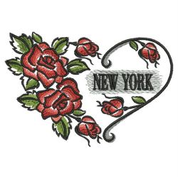 US State Flower Hearts 3 09(Sm) machine embroidery designs