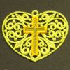 FSL Filigree Heart Ornament