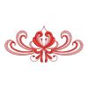 Redwork Rosemaling Decor 11(Sm)