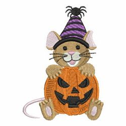 Cute Halloween Mouse 03 machine embroidery designs