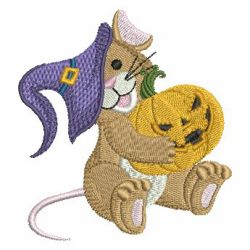 Cute Halloween Mouse 05 machine embroidery designs