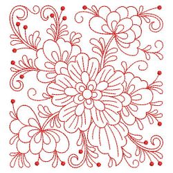 Redwork Rosemaling Flowers 1 08(Lg)