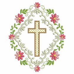 Heirloom Crosses 05 machine embroidery designs