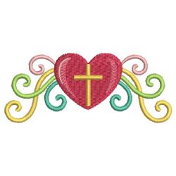 Heirloom Crosses 09 machine embroidery designs