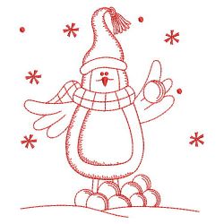 Redwork Winter Birds 06(Md)